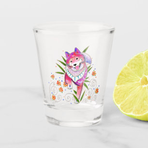 BINDI SHIBA INU Schnapsglas