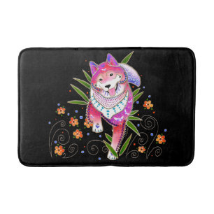 BINDI Shiba Kiste Madame Butterfly/Badmatte Badematte
