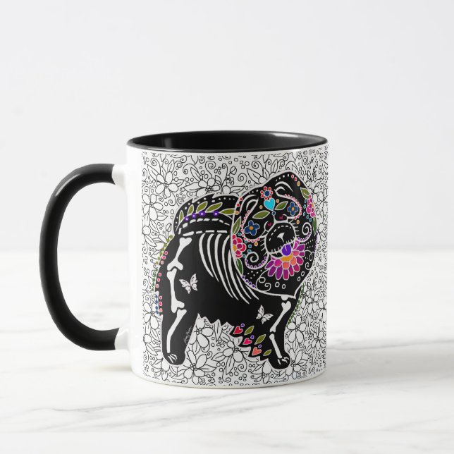BINDI SUGARSKULL Chow - Tag der Toten Tasse (Links)