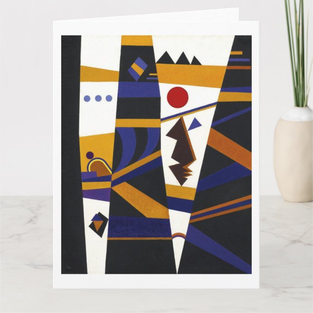 Bindung durch Kandinsky, 1932 Karte (Vorderseite)