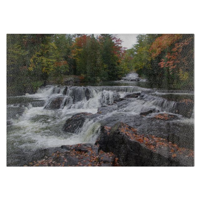 Bindung fällt Kaskaden-Schneidebrett Schneidebrett (Vorderseite)
