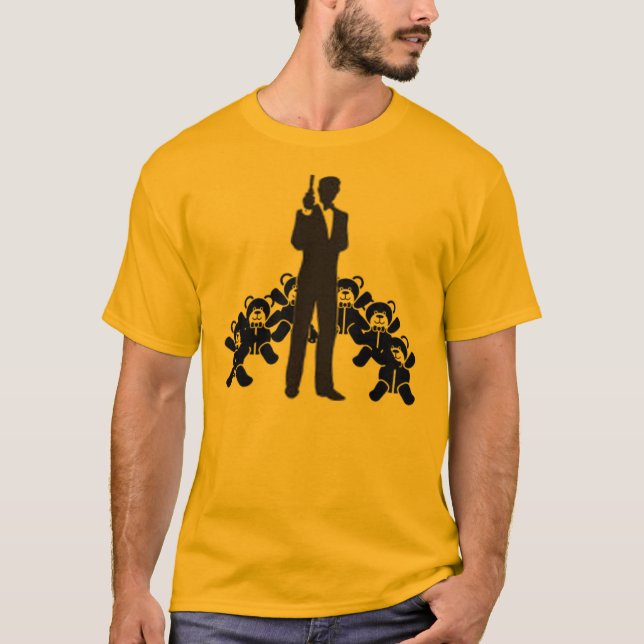Bindung und Teddybären 2 T-Shirt (Vorderseite)