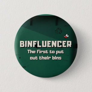 Binfluencer, der erste, der seine Mülleimer ausste Button