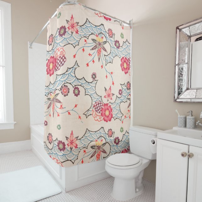 Bingata Bad Duschvorhang (Beispiel)