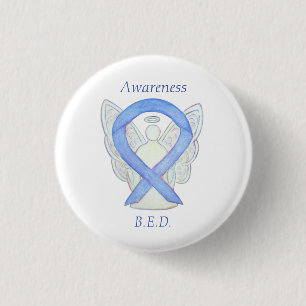 Binge Eating Disease (BED) Awareness Ribbon Button