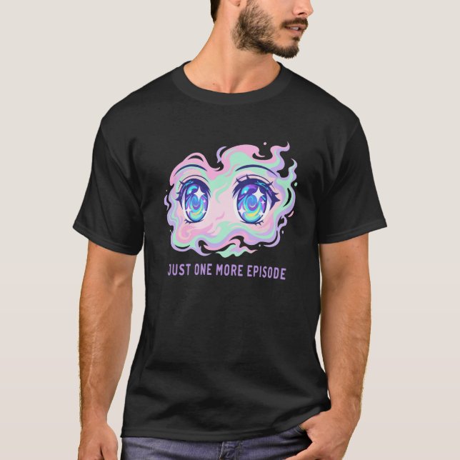 Binge Watcher Kawaii Costume Just One More Episode T-Shirt (Vorderseite)
