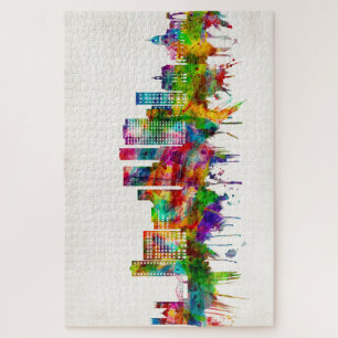 Binghamton New York Skyline Puzzle