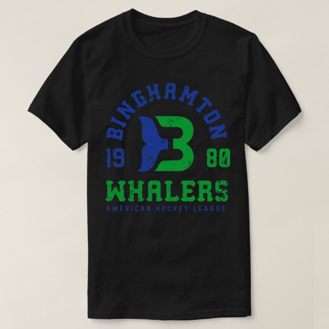 Binghamton Whalers T-Shirt (Design vorne)