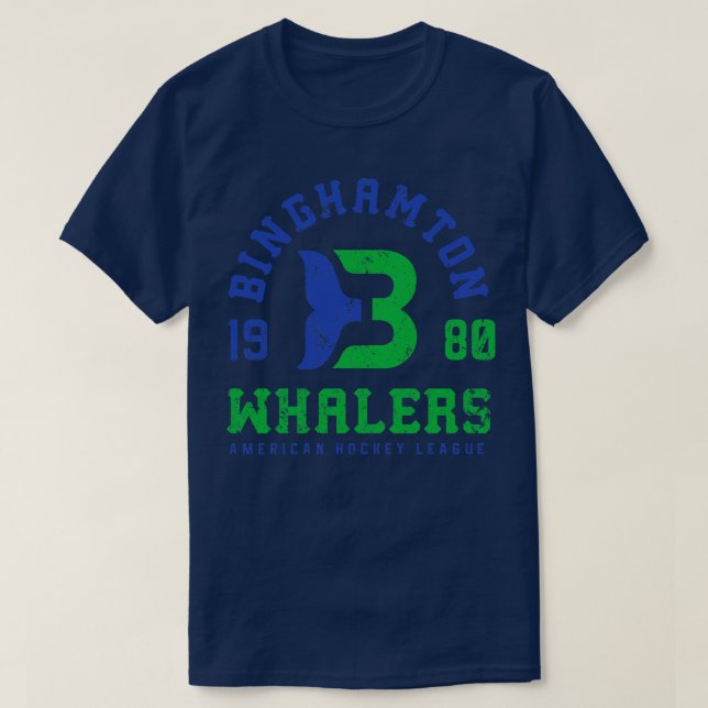 Binghamton Whalers T-Shirt (Design vorne)