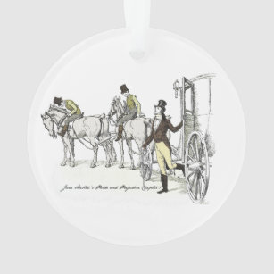 Bingley Arrives - Jane Austen Pride & Prejudice Ornament