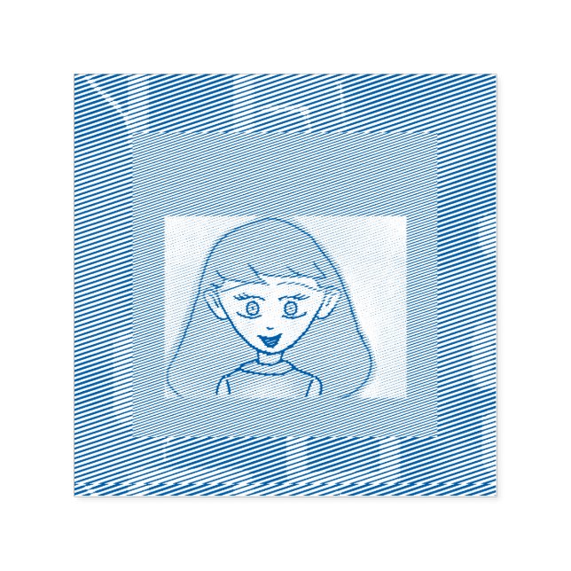 Bingo Anime-Briefmarke Permastempel (Design)