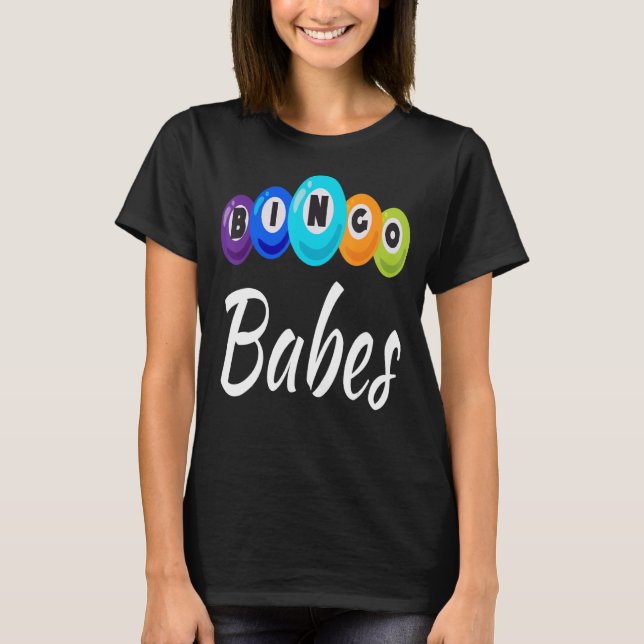 Bingo Babes Matching Friend Group Player Gewinner  T-Shirt (Vorderseite)