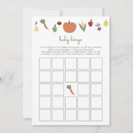 Bingo Baby Shower Game