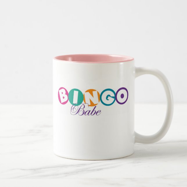 Bingo-Baby-Tasse Zweifarbige Tasse (Rechts)