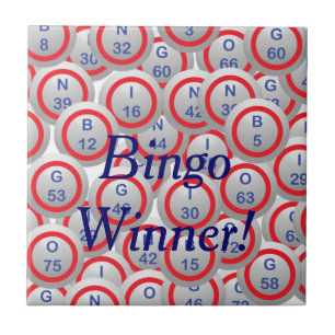 Bingo-Bälle Fliese