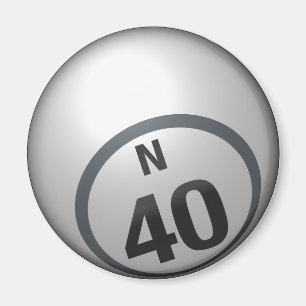 Bingo-Ballmagnet N 40 Magnet