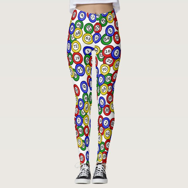 BINGO Balls Leggings (Vorderseite)