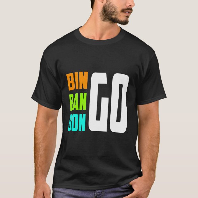 Bingo Bango Bongo Drums T-Shirt (Vorderseite)