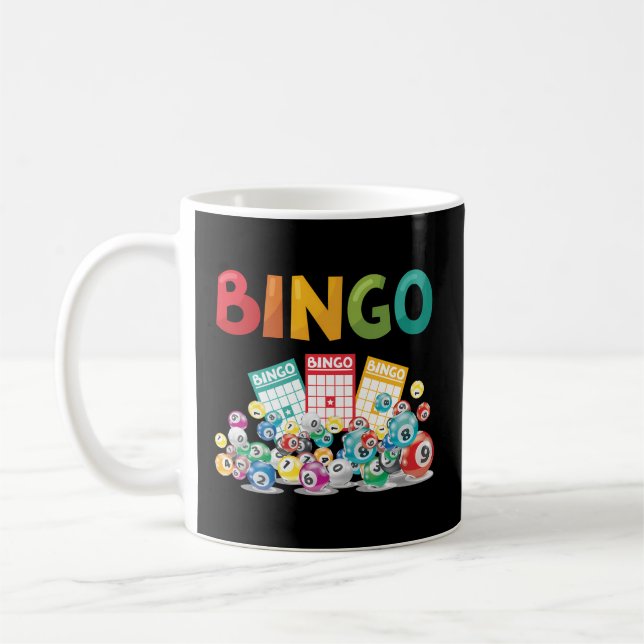 Bingo Bingo Cards Glücksspiele Kaffeetasse (Links)