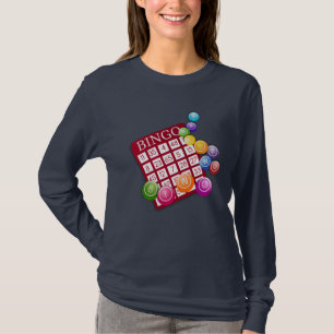 Bingo! Bingokarte und -markierungen T-Shirt