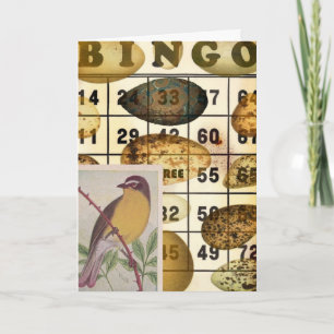 Bingo Bird Karte