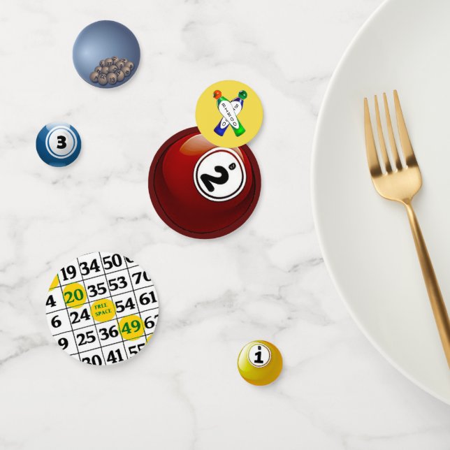 BINGO Birthday Party Confetti Konfetti (Gruppe)