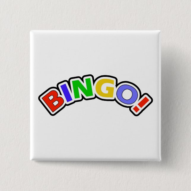 Bingo Button (Vorderseite)