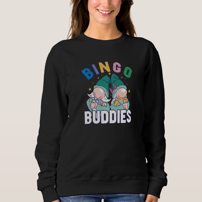 Bingo Card Game Grandma Bingo Player Bingo Cards   Sweatshirt (Vorderseite)