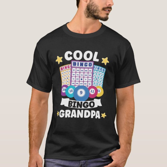 Bingo Card Game Grandma Bingo Player Bingo Cards   T-Shirt (Vorderseite)