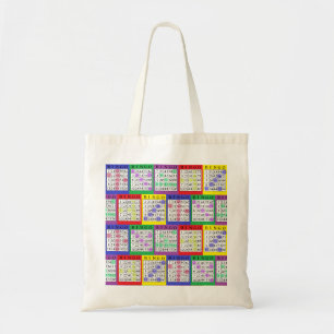 BINGO Cards Bingo Tote Bag Tragetasche