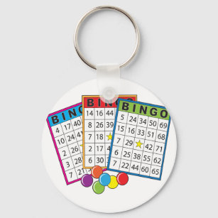 Bingo Cards Schlüsselanhänger