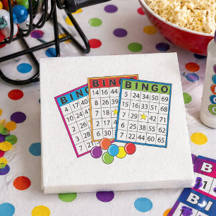 Bingo Cards Serviette