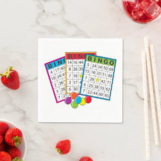 Bingo Cards Serviette
