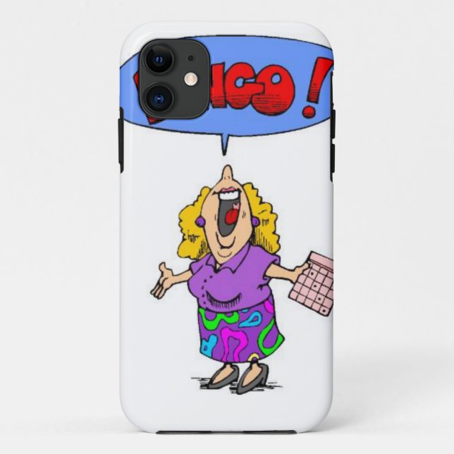 Bingo Case-Mate iPhone Hülle (Rückseite)