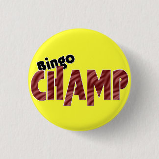 Bingo-Champions-Meistervegas-Art Pinback Knopf Button