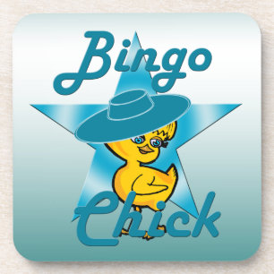 Bingo Chick #7 Getränkeuntersetzer