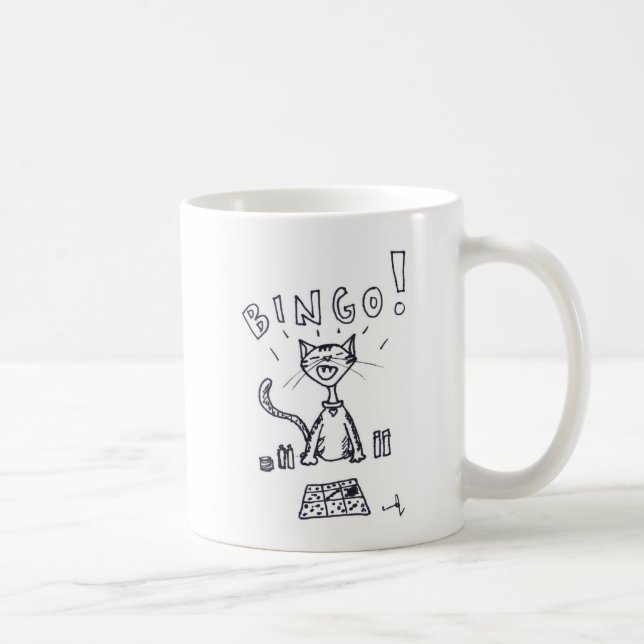 Bingo Clawde Kaffeetasse (Rechts)