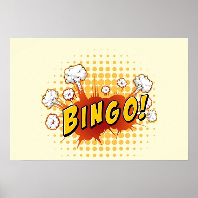 Bingo Comic Poster (Vorne)