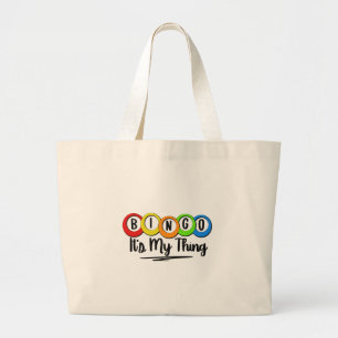 BINGO, das ist mein Ding Jumbo Stoffbeutel