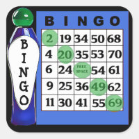 BINGO & Dauber Stickers