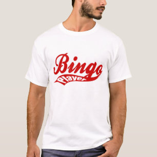 Bingo-des Spielers des Bingo-U grundlegender T - T-Shirt