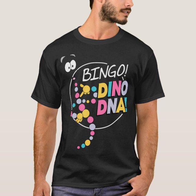 BINGO! DINO DNA! T-Shirt (Vorderseite)