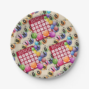 Bingo Fun Pappteller