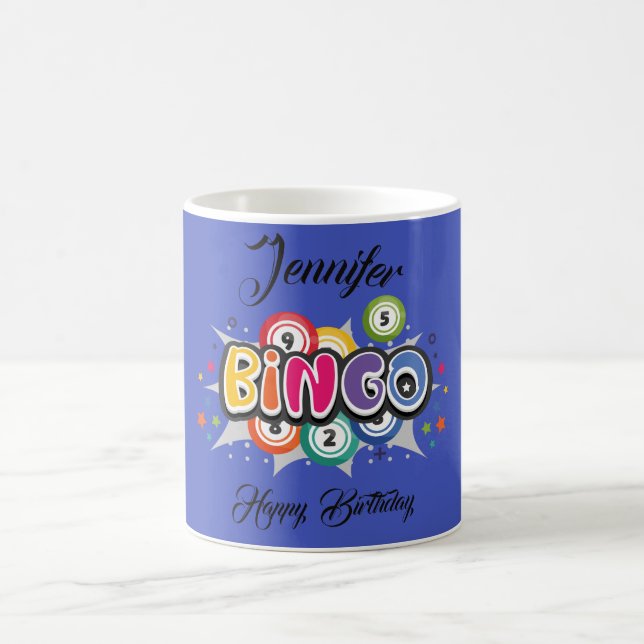 BINGO Geburtstagsthema  Kaffeetasse (Mittel)