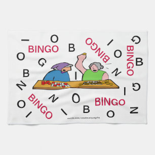 Bingo-Geschirrtuch Geschirrtuch