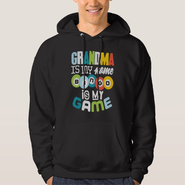 Bingo Grandma  Lucky Grandmother Nana Mimi Women Hoodie (Vorderseite)