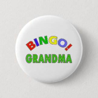 Bingo-Großmutter Button