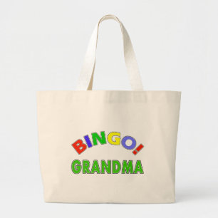 Bingo-Großmutter Jumbo Stoffbeutel