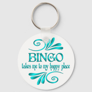 Bingo Happy Place Schlüsselanhänger