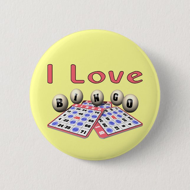 Bingo: I Liebe-Bingo Button (Vorderseite)